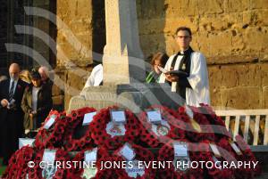 Remembrance Sunday Ilminster – November 9, 2014: People of all ages from Ilminster came together to show their respects at the Minster. Photo 34