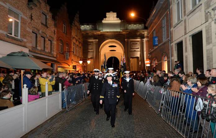 YEOVILTON LIFE: Emotions stirred at the Menin Gate on Armistice Day