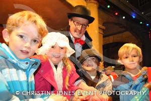 Ilminster Christmas Lights 2014: The annual switching-on of the Christmas lights in Ilminster and Victorian Evening took place on November 21, 2014. Photo 1