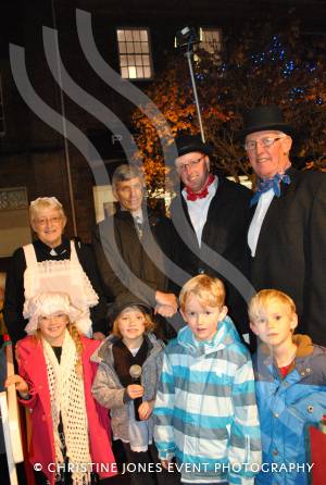 Ilminster Christmas Lights 2014: The annual switching-on of the Christmas lights in Ilminster and Victorian Evening took place on November 21, 2014. Photo 3