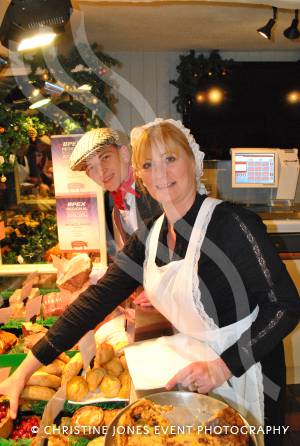 Ilminster Christmas Lights 2014: The annual switching-on of the Christmas lights in Ilminster and Victorian Evening took place on November 21, 2014. Photo 8