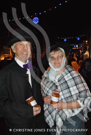 Ilminster Christmas Lights 2014: The annual switching-on of the Christmas lights in Ilminster and Victorian Evening took place on November 21, 2014. Photo 17