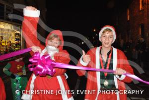 Santa Dash and Chard Xmas Lights 2014: The annual countdown to Christmas got underway in Chard with the usual festivities on Friday, November 28, 2014. Photo 24