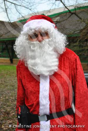 Santa Dash in Yeovil - December 2014: The annaul Santa Dash at Yeovil Country Park in aid of St Margaret's Somerset Hospice took place on December 14, 2014. Photo 12