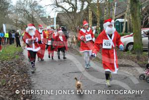 Santa Dash in Yeovil - December 2014: The annaul Santa Dash at Yeovil Country Park in aid of St Margaret's Somerset Hospice took place on December 14, 2014. Photo 36