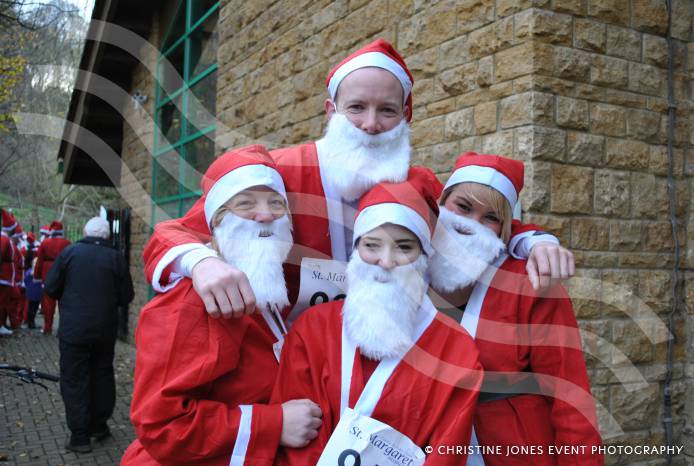 YEOVIL NEWS: Santa Dash for St Margaret’s Somerset Hospice