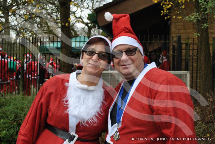 YEOVIL NEWS: Santa Dash for St Margaret’s Somerset Hospice