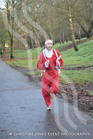 Santa Dash in Yeovil - Dec 16, 2012: Sixth-placed Matthew Bakewell. Photo 27