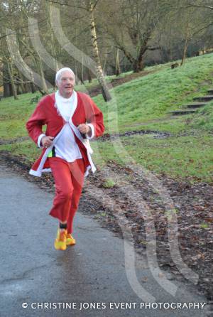 Santa Dash in Yeovil - Dec 16, 2012:Eighth-placed Nigel Moysey. Photo 29