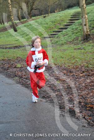Santa Dash in Yeovil - Dec 16, 2012: Ninth-placed Matthew Quarterman. Photo 30