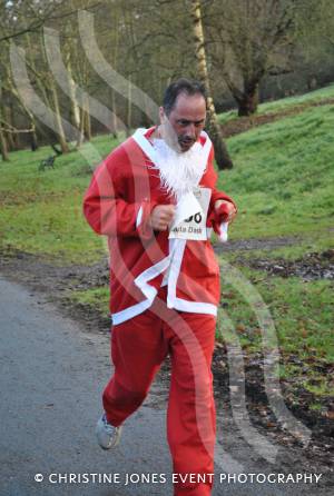 Santa Dash in Yeovil - Dec 16, 2012: Gary Salter of Milstead Langdon. Photo 44