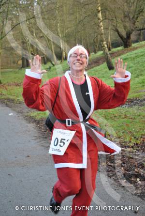 Santa Dash in Yeovil - Dec 16, 2012: Angie Woolacott. Photo 70