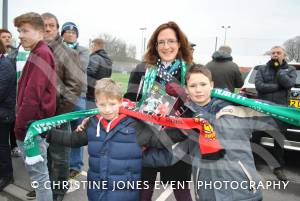 Yeovil Town v Manchester United: January 4, 2015: It was a fan-tastic day at Huish Park when Man Utd came to Yeovil in the Third Round of the FA Cup. Photo 7
