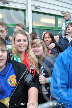 Yeovil Town v Manchester United: January 4, 2015: It was a fan-tastic day at Huish Park when Man Utd came to Yeovil in the Third Round of the FA Cup. Photo 9