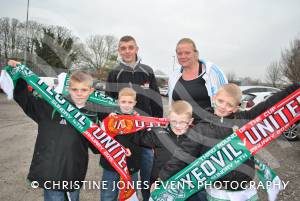 Yeovil Town v Manchester United: January 4, 2015: It was a fan-tastic day at Huish Park when Man Utd came to Yeovil in the Third Round of the FA Cup. Photo 15