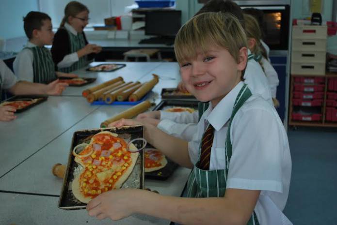 SCHOOLS AND COLLEGES: Pizza perfect for Milford pupils at Westfield Academy