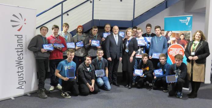 SCHOOLS AND COLLEGES: Great boost for Yeovil College from AgustaWestland