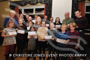 Ilminster Carnival Committee cheque presentations – February 2015: Groups and organisations from the Ilminster area received grants from the Carnival Committee at the Shrubbery Hotel, Ilminster, on February 13, 2015. Photo 3