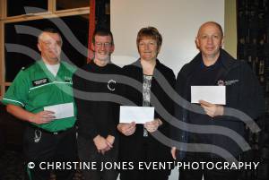 Ilminster Carnival Committee cheque presentations – February 2015: Groups and organisations from the Ilminster area received grants from the Carnival Committee at the Shrubbery Hotel, Ilminster, on February 13, 2015. Photo 4