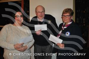 Ilminster Carnival Committee cheque presentations – February 2015: Groups and organisations from the Ilminster area received grants from the Carnival Committee at the Shrubbery Hotel, Ilminster, on February 13, 2015. Photo 6