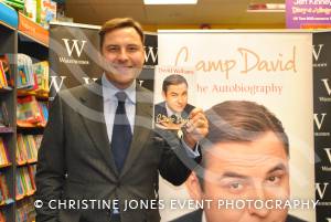 December 2012: TV funnyman David Walliams was at Waterstone's book store in Yeovil to sign copies of his new book.