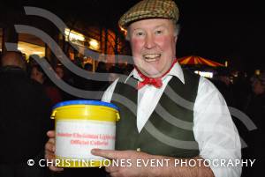 November 2012:Well-known butcher Clinton Bonner at the Ilminster Victoria Evening.