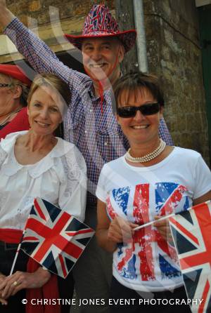 June 2012: Celebrating the Queen's Diamond Jubilee in South Petherton.