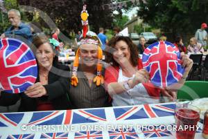 June 2012: Celebrating the Queen's Diamond Jubilee in Merriott.
