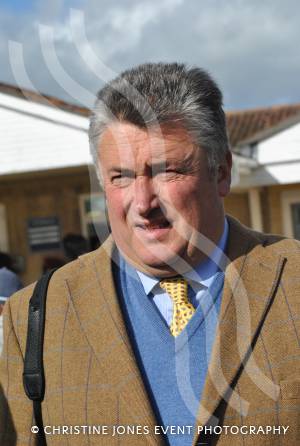 October 2012: Champion trainer Paul Nicholls at the opening day of the new racing season at Wincanton Racecourse.