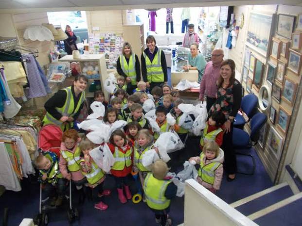 SCHOOLS AND COLLEGES: Sunny-Ile children learn more about charity shop
