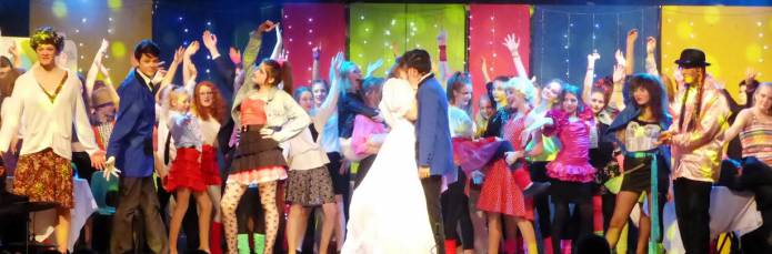 SCHOOLS AND COLLEGES: The Wedding Singer at Holyrood Academy