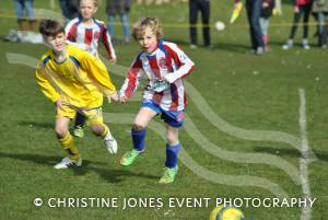 Montacute Youth v East Coker Cockerels Pt 1 – March 7, 2015: Montacute emerged 2-0 winners in their Under-9s Knockout Cup Semi-Final in the Yeovil Minisoccer League.  Photo 2