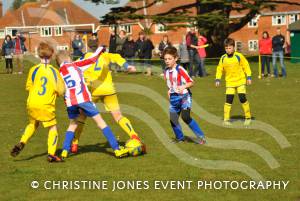 Montacute Youth v East Coker Cockerels Pt 1 – March 7, 2015: Montacute emerged 2-0 winners in their Under-9s Knockout Cup Semi-Final in the Yeovil Minisoccer League.  Photo 25
