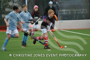Under-12s county hockey championships - March 2015: Yeovil and Sherborne Hockey Club's Under-12s were crowned Somerset champions after winning a tournament. Here's Yeovil and Sherborne v Taunton CS. Photo 9