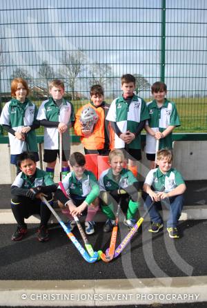 Under-12s county hockey championships - March 2015: Yeovil and Sherborne Hockey Club's Under-12s were crowned Somerset champions after winning a tournament. Here's the Chard team. Photo 11