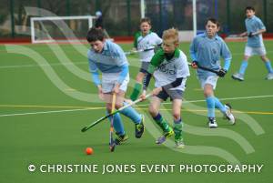 Under-12s county hockey championships - March 2015: Yeovil and Sherborne Hockey Club's Under-12s were crowned Somerset champions after winning a tournament. Yeovil and Sherborne v Shepton Mallett. Photo 12