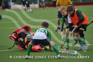 Under-12s county hockey championships - March 2015: Yeovil and Sherborne Hockey Club's Under-12s were crowned Somerset champions after winning a tournament. Chard v Shepton Mallet. Photo 18