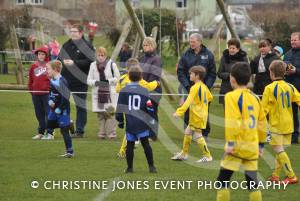 Montacute Youth v Wessex Wanderers Pt 1 – March 14, 2015: The final of the Under-9s Cup Final in the Yeovil Minisoocer League was won 1-0 by Montacute Youth. Photo 8