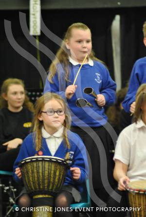 Chard Area Schools Concert Part 2 - March 2015: Young people from schools around the Chard area gathered at Holyrood Academy for a musical concert. Photo 24