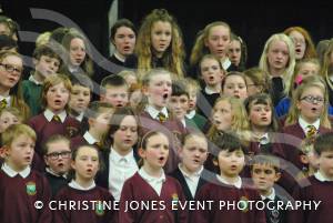 Chard Area Schools Concert Part 3 - March 2015: Young people from schools around the Chard area gathered at Holyrood Academy for a musical concert. Photo 1