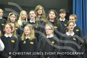 Chard Area Schools Concert Part 3 - March 2015: Young people from schools around the Chard area gathered at Holyrood Academy for a musical concert. Photo 2