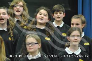 Chard Area Schools Concert Part 3 - March 2015: Young people from schools around the Chard area gathered at Holyrood Academy for a musical concert. Photo 3
