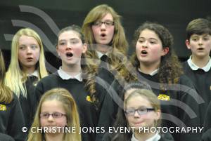 Chard Area Schools Concert Part 3 - March 2015: Young people from schools around the Chard area gathered at Holyrood Academy for a musical concert. Photo 4