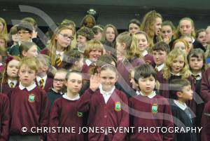 Chard Area Schools Concert Part 3 - March 2015: Young people from schools around the Chard area gathered at Holyrood Academy for a musical concert. Photo 11