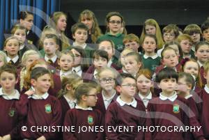 Chard Area Schools Concert Part 3 - March 2015: Young people from schools around the Chard area gathered at Holyrood Academy for a musical concert. Photo 13
