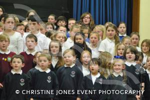 Chard Area Schools Concert Part 3 - March 2015: Young people from schools around the Chard area gathered at Holyrood Academy for a musical concert. Photo 18