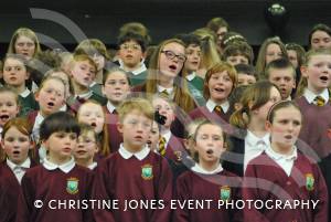 Chard Area Schools Concert Part 3 - March 2015: Young people from schools around the Chard area gathered at Holyrood Academy for a musical concert. Photo 21