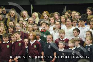 Chard Area Schools Concert Part 3 - March 2015: Young people from schools around the Chard area gathered at Holyrood Academy for a musical concert. Photo 30