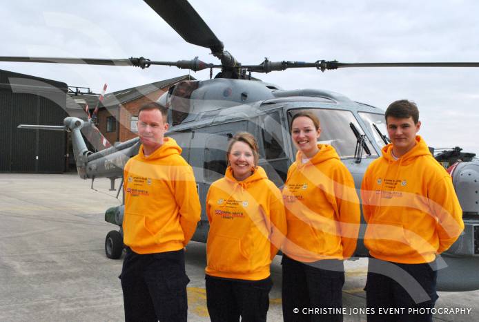 YEOVILTON LIFE: Return to Base challengers set-off on their adventure
