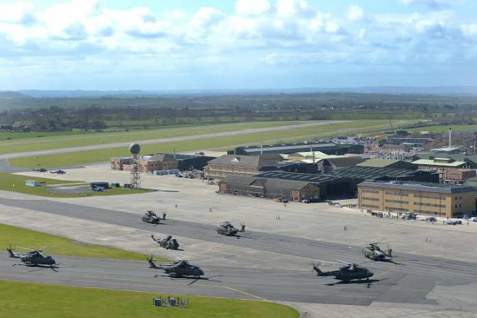 YEOVILTON LIFE: Merlin helicopters are back!